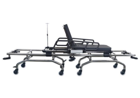 AMELİYATHANE TRANSFER SEDYESİ PASLANMAZ ÇELİK YÜKSEK PROFİL