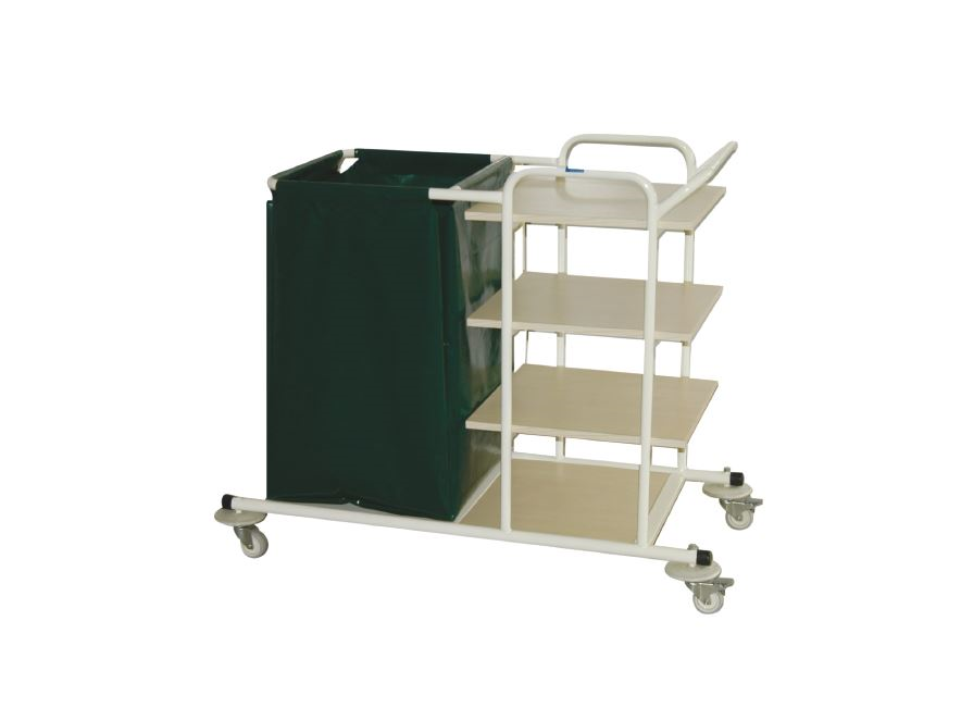 LAUNDRY TROLLEY (CLEAN-DIRTY)